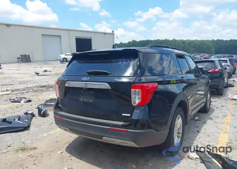 2020 Ford Explorer Xlt from USA, damaged, VIN 1FMSK7DH3LGC49752